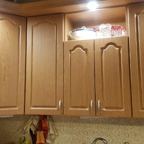 Замена пленки на кухонных фасадах