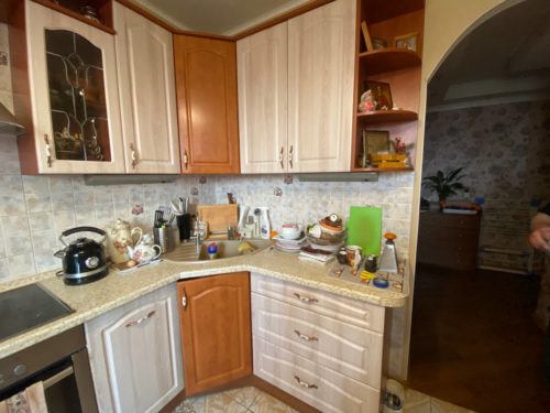 Замена пленки ПВХ на кухонных фасадах